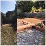 Backyard Deck by Forevergreen Landscape